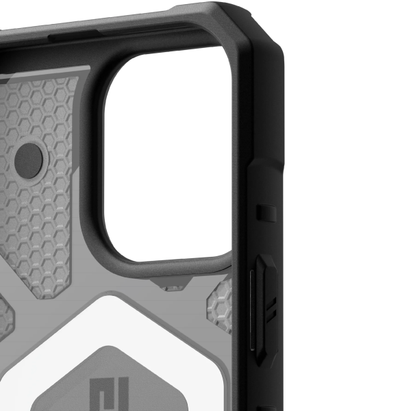 Чехол для смартфона UAG Pathfinder Clear Magsafe Case for iPhone 16 Pro Max, Ash (114465113131)