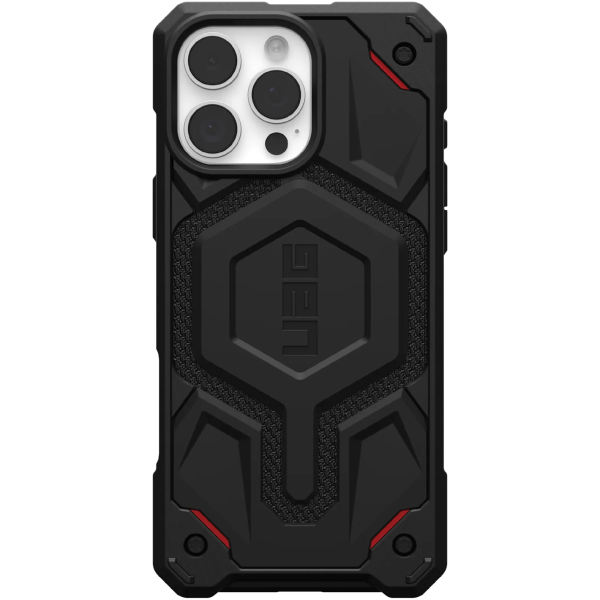 Чехол для смартфона UAG Monarch Pro Magsafe Case for iPhone 16 Pro Max, Kevlar Black (114457113940)
