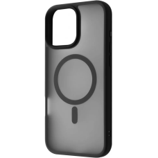 Чехол для смартфона WAVE Matte Insane Case with Magnetic Ring iPhone 16 Pro, Black