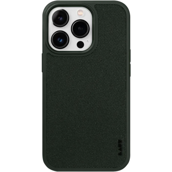 Чехол для смартфона Laut Urban Protect Cordura Case with MagSafe for iPhone 15 Pro, Olive (L_IP23B_UP_GN)