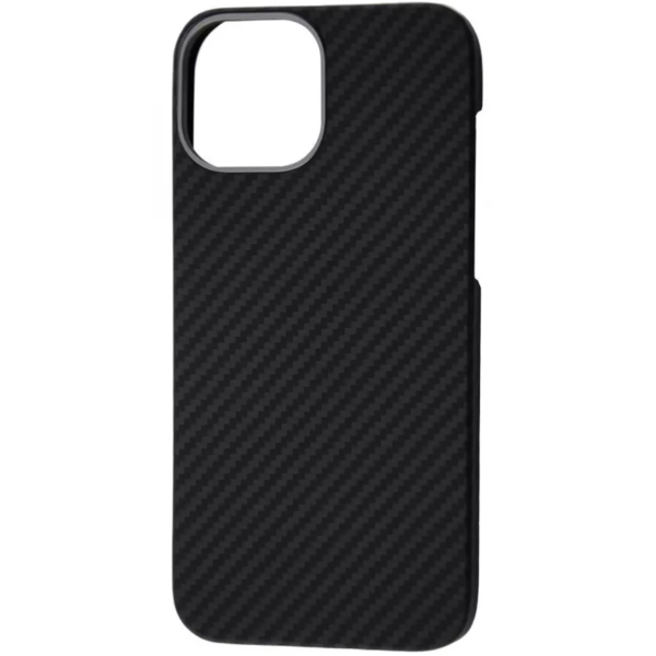 Чехол для смартфона WAVE Premium Carbon Slim Case with MagSafe for iPhone 15 Pro, Black