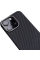 Чехол для смартфона WAVE Premium Carbon Slim Case with MagSafe for iPhone 15 Pro, Black