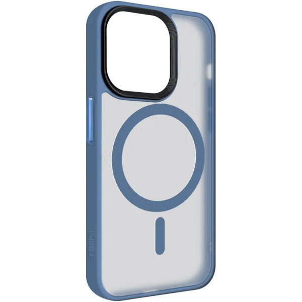 Чехол накладка ArmorStandart Uniq Magsafe for iPhone 13 Pro Light Blue (ARM75338)