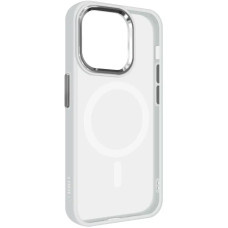 Чехол накладка ArmorStandart Unit MagSafe for iPhone 13 Pro Matte Clear Silver (ARM70463)
