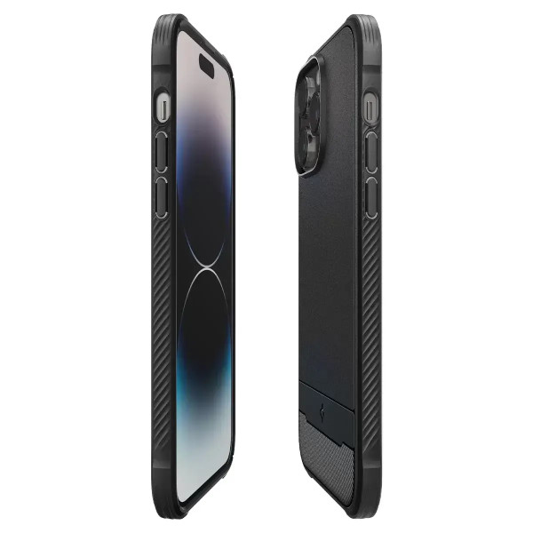 Чехол накладка Spigen Rugged Armor Mag Case with MagSafe for iPhone 14 Pro Max, Matte Black (ACS04812)