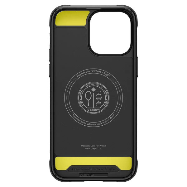 Чехол накладка Spigen Rugged Armor Mag Case with MagSafe for iPhone 14 Pro Max, Matte Black (ACS04812)