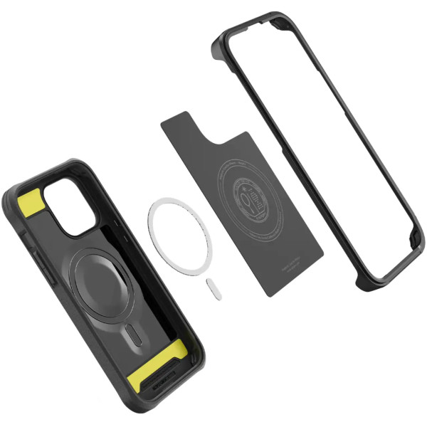Чехол накладка Spigen GEO Armor 360 Case for iPhone 14 Pro, Black (ACS04997)