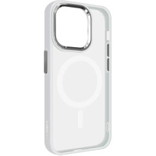 Чехол накладка ArmorStandart Unit MagSafe for iPhone 15 Pro Matte Clear Silver (ARM69349)