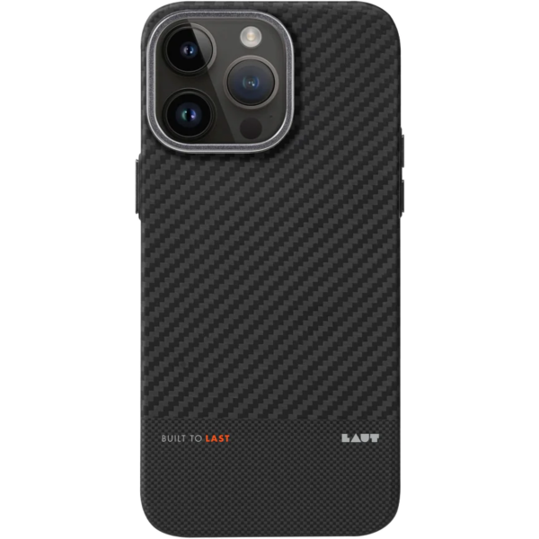 Чехол для смартфона Laut Kev Protect Aramid Fiber Case with MagSafe for iPhone 15 Pro, Black (L_IP23B_KE_BK)