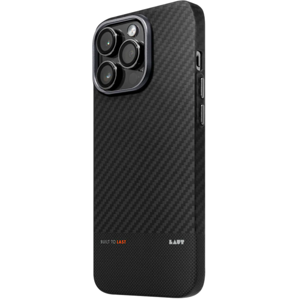 Чехол для смартфона Laut Kev Protect Aramid Fiber Case with MagSafe for iPhone 15 Pro, Black (L_IP23B_KE_BK)