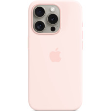 Чехол для смартфона Apple Silicone Case with MagSafe for iPhone 15 Pro Max, Light Pink (MT1U3)
