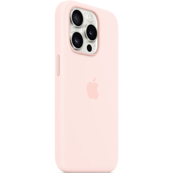 Чехол для смартфона Apple Silicone Case with MagSafe for iPhone 15 Pro Max, Light Pink (MT1U3)