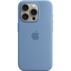 Чехол для смартфона Apple Silicone Case with MagSafe for iPhone 15 Pro, Winter Blue (MT1L3)