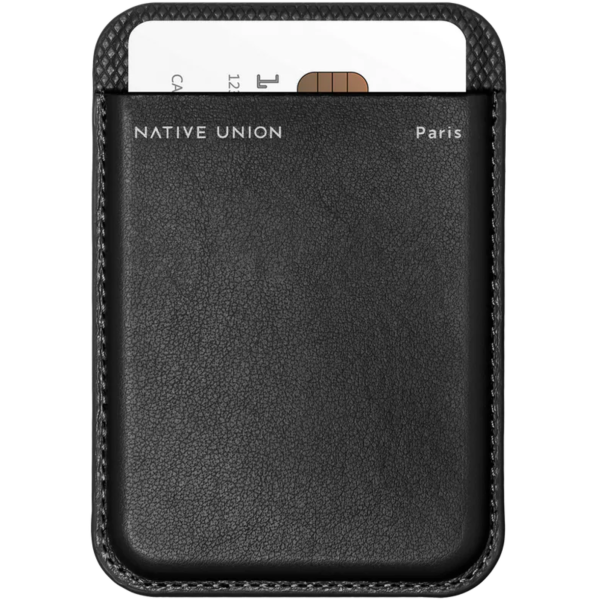 Чехол для пластиковых карт Native Union (RE) Classic Wallet Magnetic, Black (RECLA-BLK-WAL)