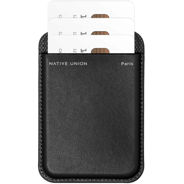 Чехол для пластиковых карт Native Union (RE) Classic Wallet Magnetic, Black (RECLA-BLK-WAL)
