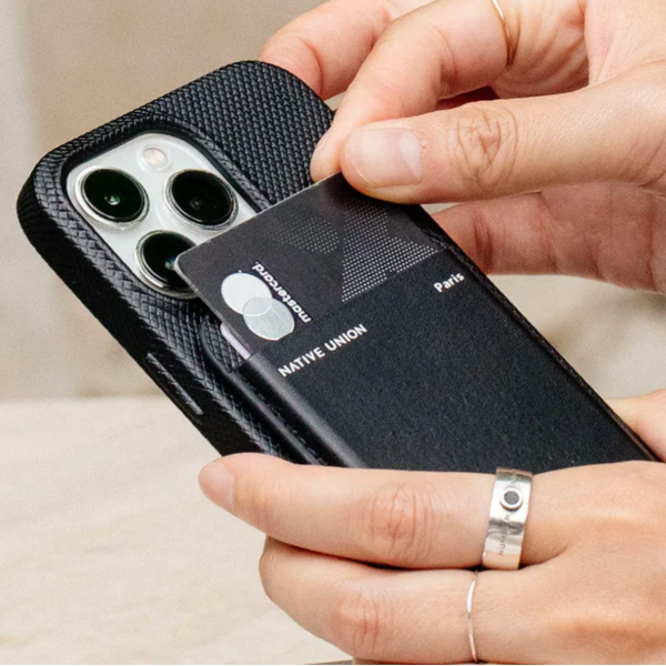 Чехол для пластиковых карт Native Union (RE) Classic Wallet Magnetic, Black (RECLA-BLK-WAL)