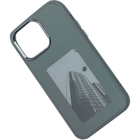 Чехол для смартфона Ink Show E-ink Screen Case для Apple iPhone 15 Pro, Titanium