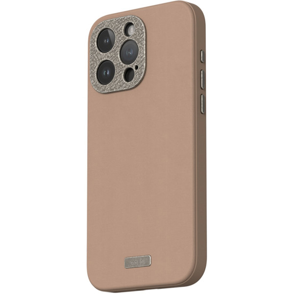 Чехол для смартфона Moshi Napa Slim Hardshell Case with MagSafe for iPhone 15 Pro, Woodsmoke Brown (99MO231107)