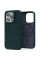 Чехол для смартфона Njord Salmon Leather MagSafe Case for iPhone 15 Pro Max, Dark Green (NA54SL02)