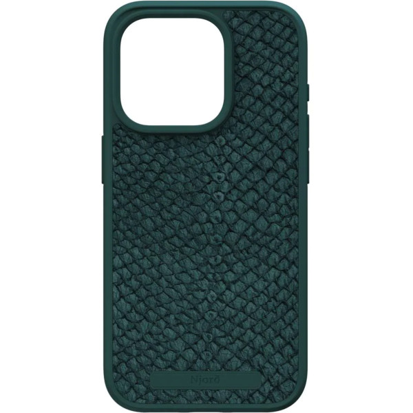 Чехол для смартфона Njord Salmon Leather MagSafe Case for iPhone 15 Pro Max, Dark Green (NA54SL02)
