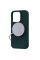 Чехол для смартфона Njord Salmon Leather MagSafe Case for iPhone 15 Pro Max, Dark Green (NA54SL02)