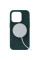 Чехол для смартфона Njord Salmon Leather MagSafe Case for iPhone 15 Pro Max, Dark Green (NA54SL02)