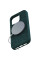 Чехол для смартфона Njord Salmon Leather MagSafe Case for iPhone 15 Pro Max, Dark Green (NA54SL02)