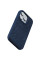 Чехол для смартфона Njord Salmon Leather MagSafe Case for iPhone 15 Pro Max, Petrol Blue (NA54SL01)