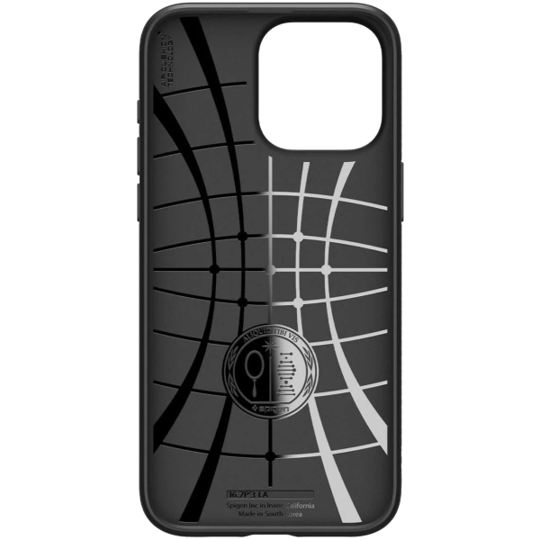 Чехол для смартфона Spigen Liquid Air Case for iPhone 15 Pro Max, Black (ACS06562)