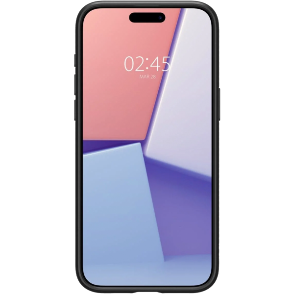 Чехол для смартфона Spigen Liquid Air Case for iPhone 15 Pro Max, Black (ACS06562)