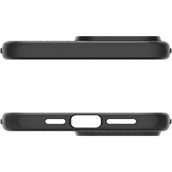 Чехол для смартфона Spigen Liquid Air Case for iPhone 15 Pro Max, Black (ACS06562)