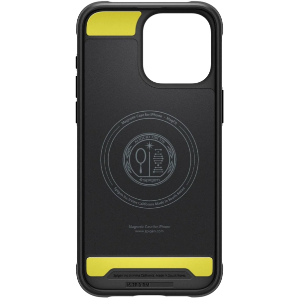 Чехол для смартфона Spigen Rugged Armor Case with MagSafe for iPhone 15 Pro Max, Black (ACS06561)