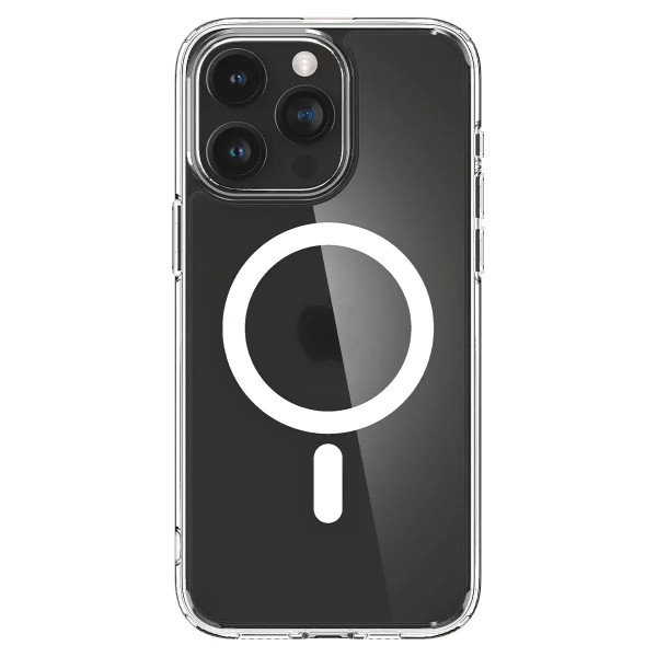 Чехол для смартфона Spigen Ultra Hybrid Case with MagSafe for iPhone 15 Pro Max, Frost Clear (ACS06580)