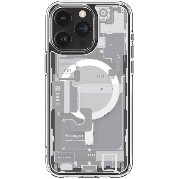 Чехол для смартфона Spigen U.H.MAG Zero One Case with MagSafe for iPhone 15 Pro Max, White (ACS07034)