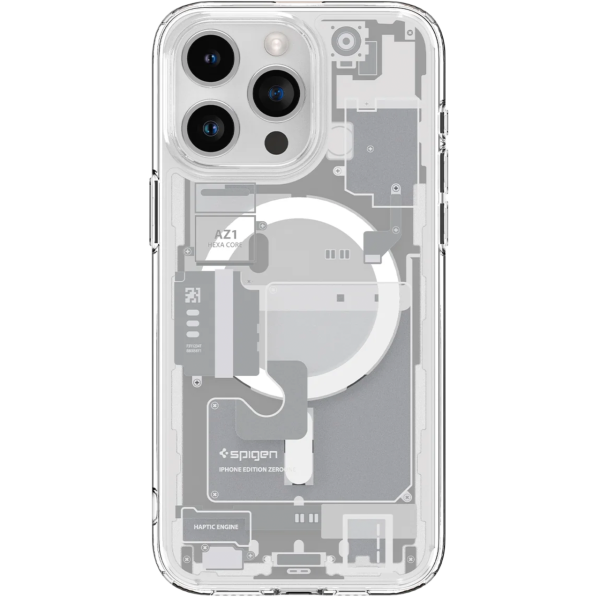 Чехол для смартфона Spigen U.H.MAG Zero One Case with MagSafe for iPhone 15 Pro Max, White (ACS07034)