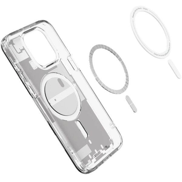 Чехол для смартфона Spigen U.H.MAG Zero One Case with MagSafe for iPhone 15 Pro Max, White (ACS07034)