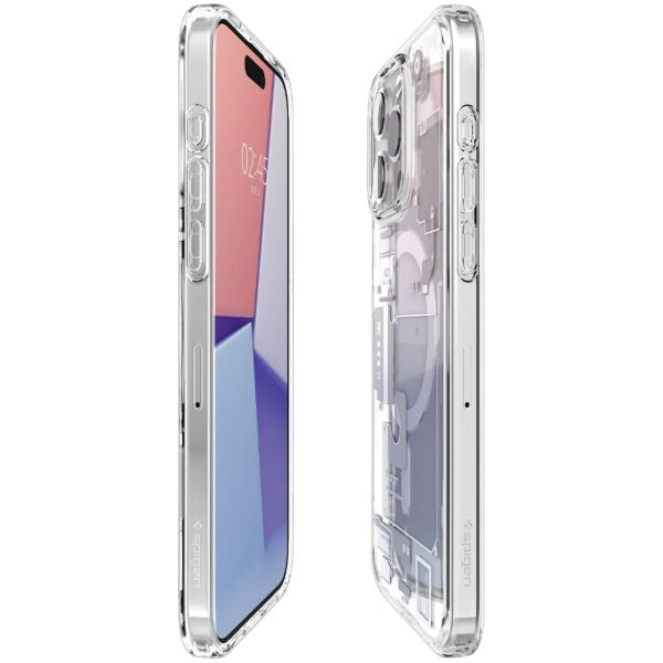 Чехол для смартфона Spigen U.H.MAG Zero One Case with MagSafe for iPhone 15 Pro Max, White (ACS07034)