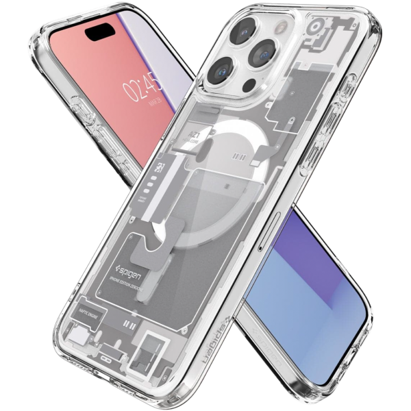 Чехол для смартфона Spigen U.H.MAG Zero One Case with MagSafe for iPhone 15 Pro Max, White (ACS07034)