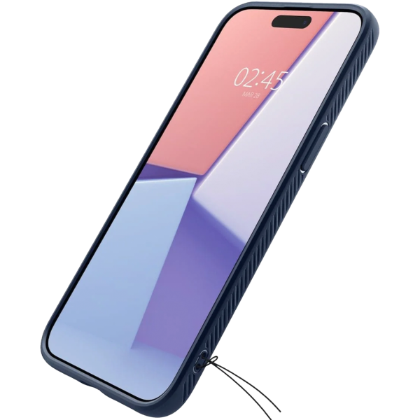 Чехол для смартфона Spigen Liquid Air Case for iPhone 15 Pro Max, Blue (ACS06563)