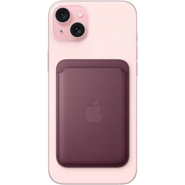 Чехол для пластиковых карт Apple iPhone FineWoven Wallet with MagSafe, Mulberry (MT253)