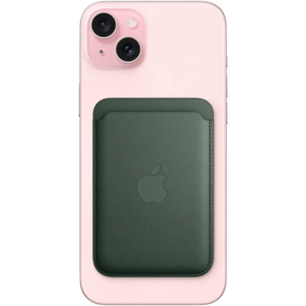 Чехол для пластиковых карт Apple iPhone FineWoven Wallet with MagSafe, Evergreen (MT273)