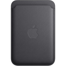 Чехол для пластиковых карт Apple iPhone FineWoven Wallet with MagSafe, Black (MT2N3)