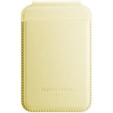 Чехол для пластиковых карт Native Union Active Wallet Stand Magnetic, Lemon (ACT-LMO-WAL)