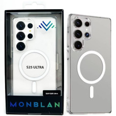 Чехол - накладка Monblan Magnetic Crystal Series for Samsung S25 Ultra, Transparent