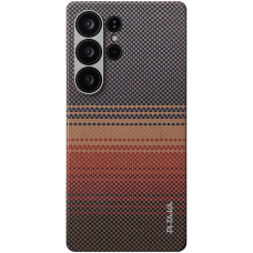 Чехол - накладка Pitaka Tactile Woven Case for Samsung Galaxy S25 Ultra, Sunset (KS2503U)