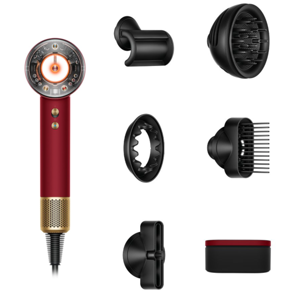 Фен Dyson Supersonic HD16 Nural Red Velvet/Gold (594823-01) EU