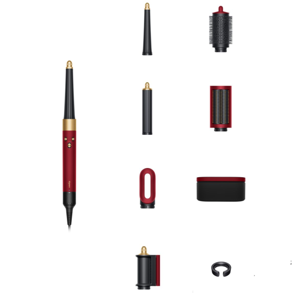 Мультистайлер Dyson Airwrap i.d. Multi-Styler and Dryer Straight to Wavy, Red Velvet/Gold (596926-01) EU