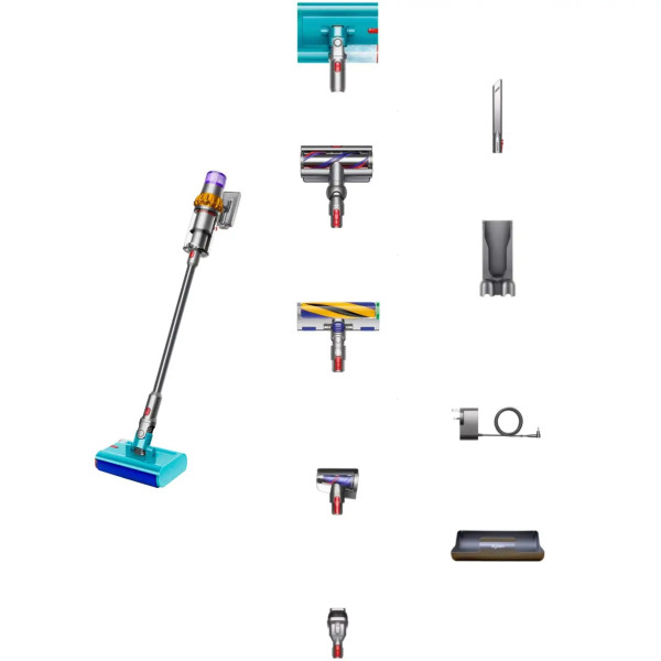 Вертикальный + ручной пылесос (2в1) Dyson V15s Detect Submarine (448798-01, 473814-01)