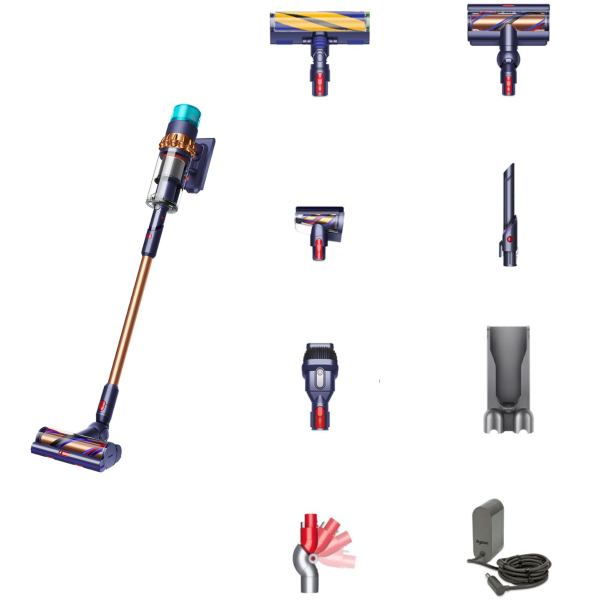 Вертикальный + ручной пылесос (2в1) Dyson Gen5detect Absolute Midnight Blue/Copper (447002-01)