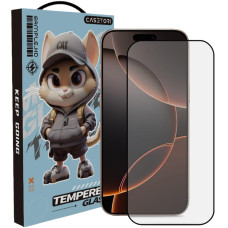 Защитное стекло для смартфона Casetori Sample HD Anti Dust Glass with Applicator for iPhone 16 Pro, Black